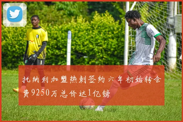 托纳利加盟热刺签约六年初始转会费9250万总价达1亿镑